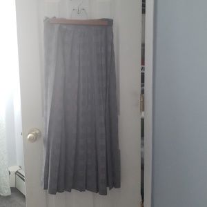 Ralph Lauren pleated silk skirt (sample)